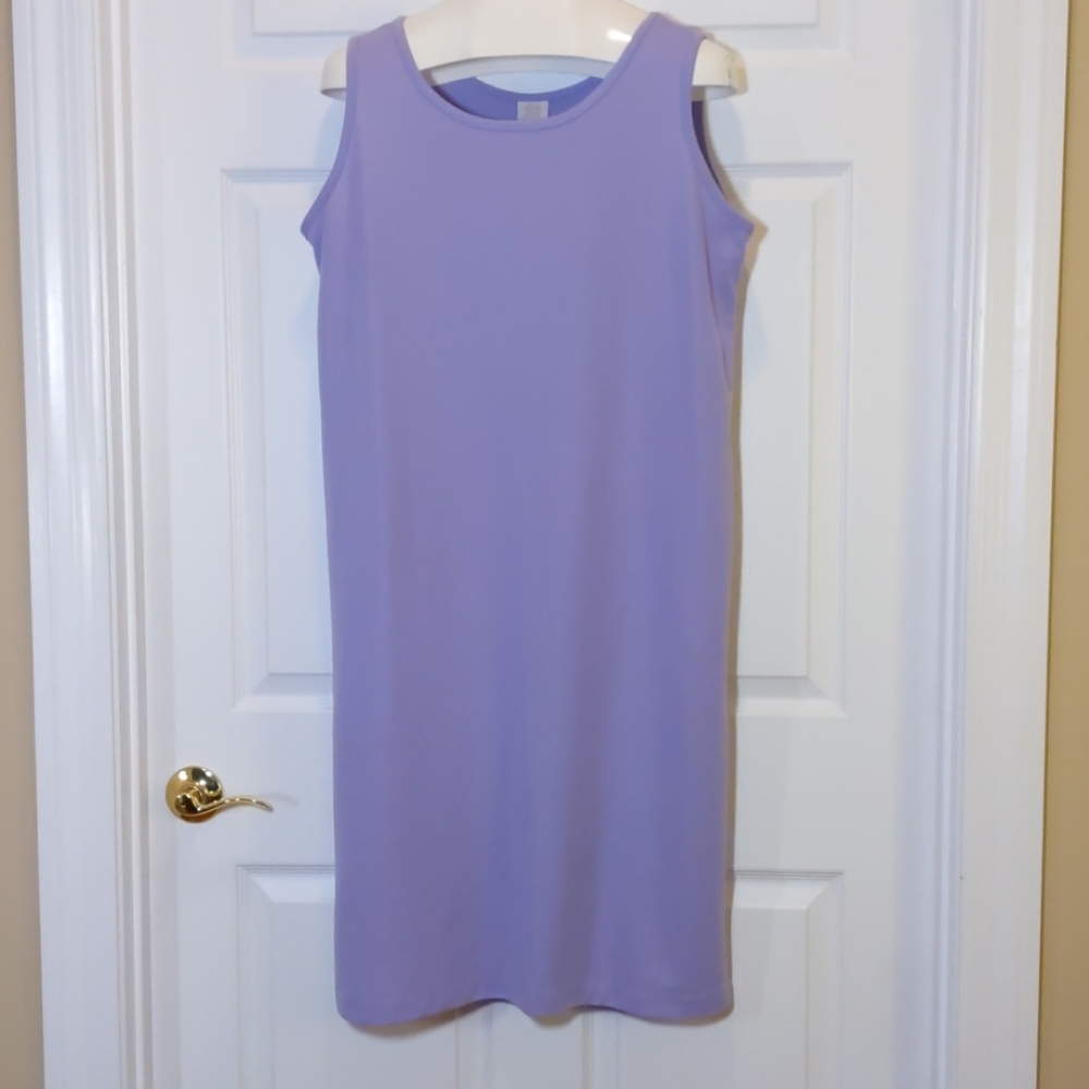 Purple Sheath Dress